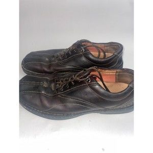 Clarks Nebulae Brown Oxford Lace Up Leather Shoes Men Size 9M